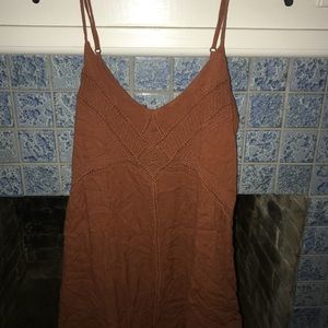 Amuse Society Rust Dress